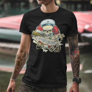 Tricou "Captain Skull" cu numele ales de tine