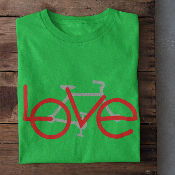 Tricou pentru femei "Love bike" Tricou pentru femei "Love bike"