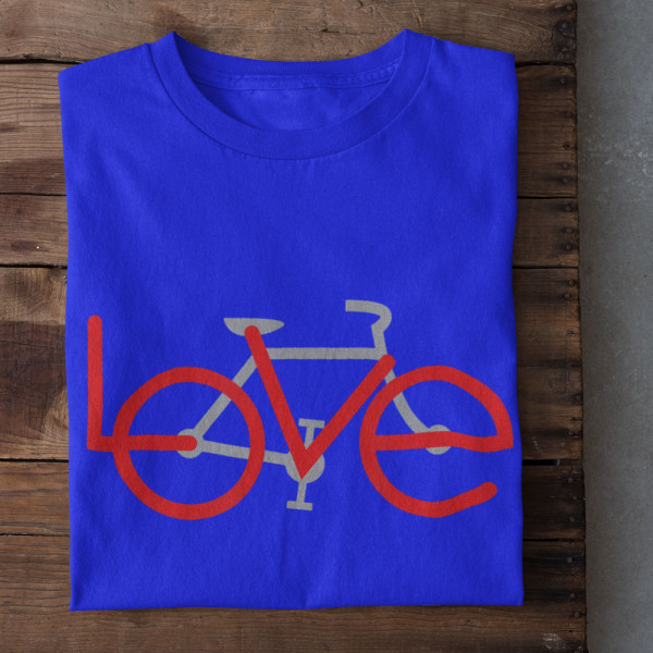 Tricou pentru femei "Love bike" Tricou pentru femei "Love bike"