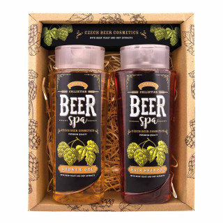 Set de cosmetice BEER SPA - gel de duș (250ml) și șampon (250ml)
