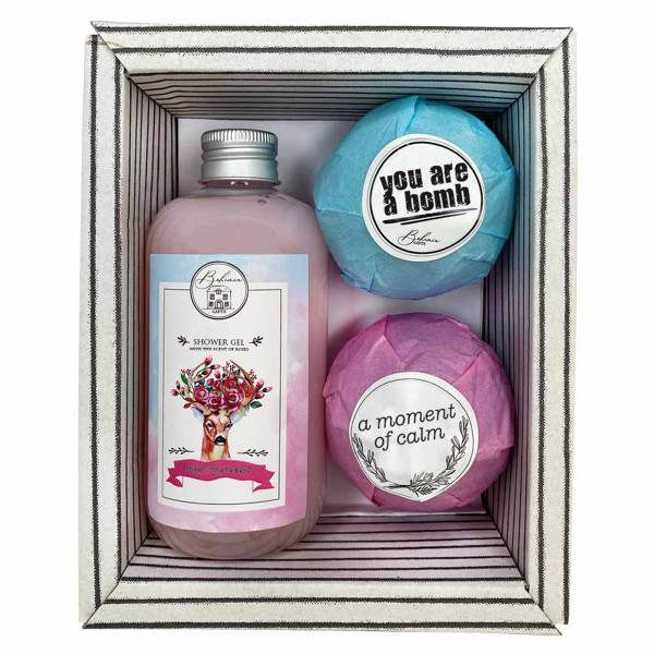 Set cadou cosmetice pentru femei „Boho style” Set cadou cosmetice pentru femei „Boho style”
