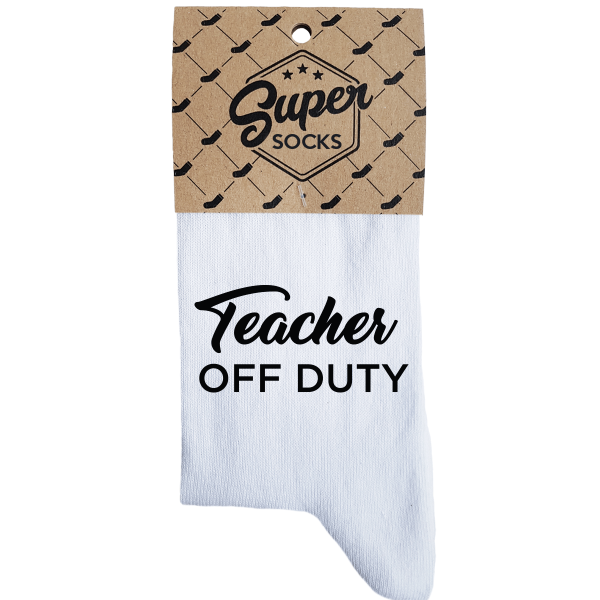 Șosete pentru femei „Teacher off duty“ Șosete pentru femei „Teacher off duty“