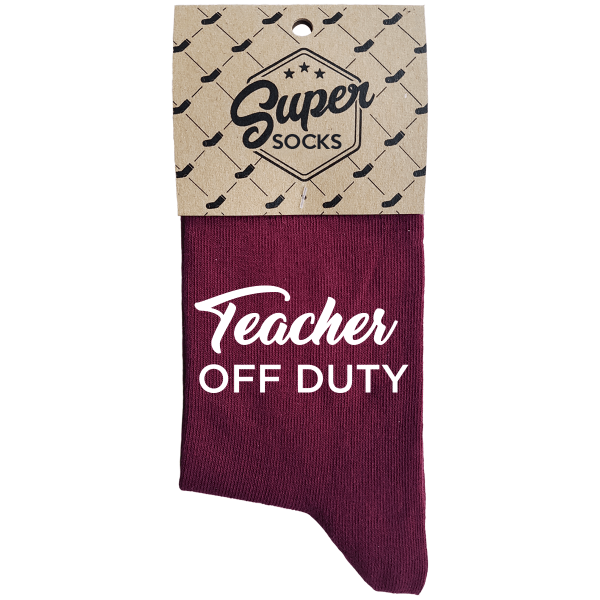 Șosete pentru femei „Teacher off duty“ Șosete pentru femei „Teacher off duty“