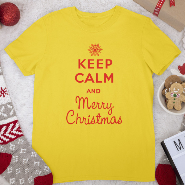 Tricou "Keep calm Merry Christmas" Tricou "Keep calm Merry Christmas"