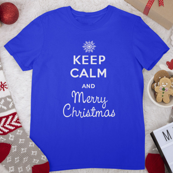 Tricou "Keep calm Merry Christmas" Tricou "Keep calm Merry Christmas"