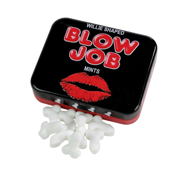 Bomboane într-o cutie „Blow Job Mints”