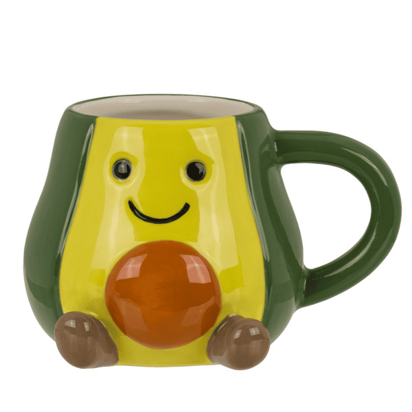 Cană din dolomită "Avocado drăguț"