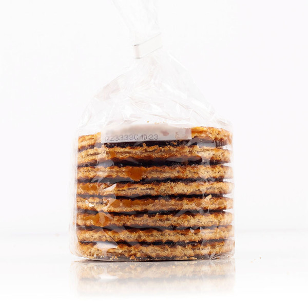 Vafe olandeze umplute cu caramel, 250g