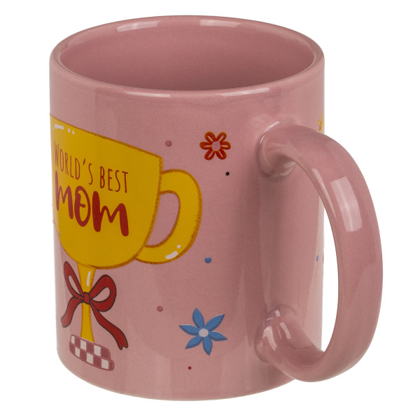 Set cană și șosete "Cea mai bună mamă din lume!"