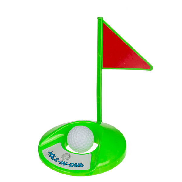 Covoraș de toaletă cu motiv de minigolf