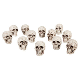Set de decorațiuni „12 cranii”