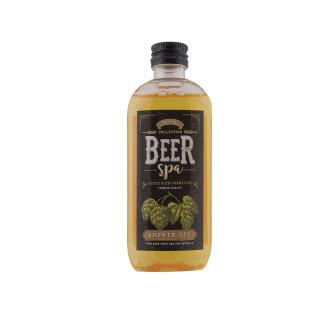 Gel de duș „BEER SPA” (100ml) cu drojdie de bere și extracte de hamei