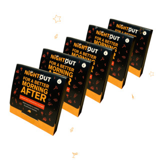 Supliment pentru mahmureală NIGHTOUT, 5 pachete