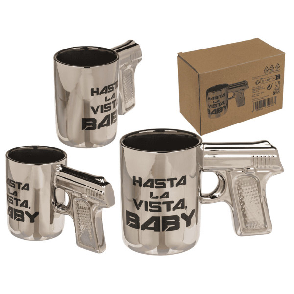 Cană - pistol (Hasta la vista, BABY) Cană - pistol (Hasta la vista, BABY)