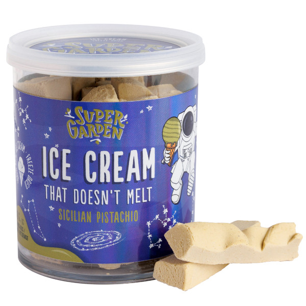 Înghețată liofilizată SUPER GARDEN cu fistic sicilian, 40g Înghețată liofilizată SUPER GARDEN cu fistic sicilian, 40g