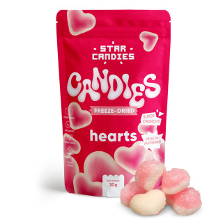 Jeleuri liofilizate STAR CANDIES "Inimi", 30g