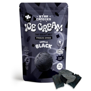 Înghețată de vanilie neagră liofilizată STAR CANDIES, 50g