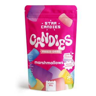 Bezele liofilizate STAR CANDIES, 50g
