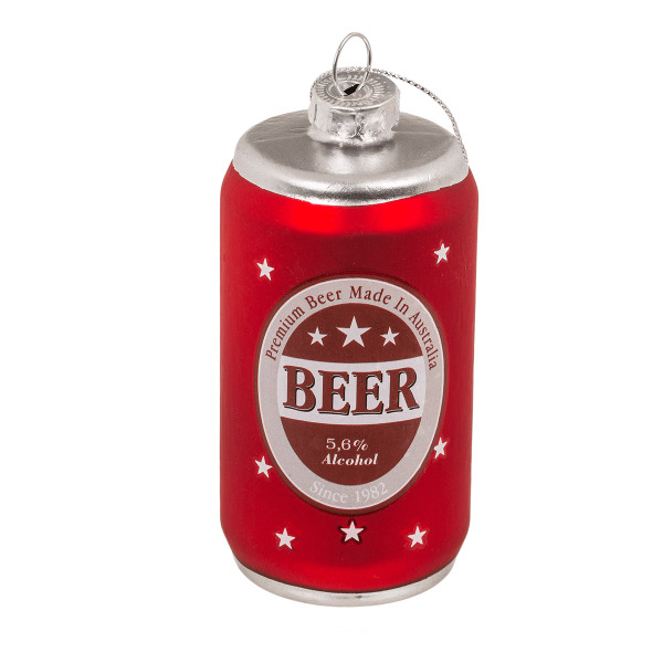 Ornament de Crăciun din sticlă „BEER” Ornament de Crăciun din sticlă „BEER”
