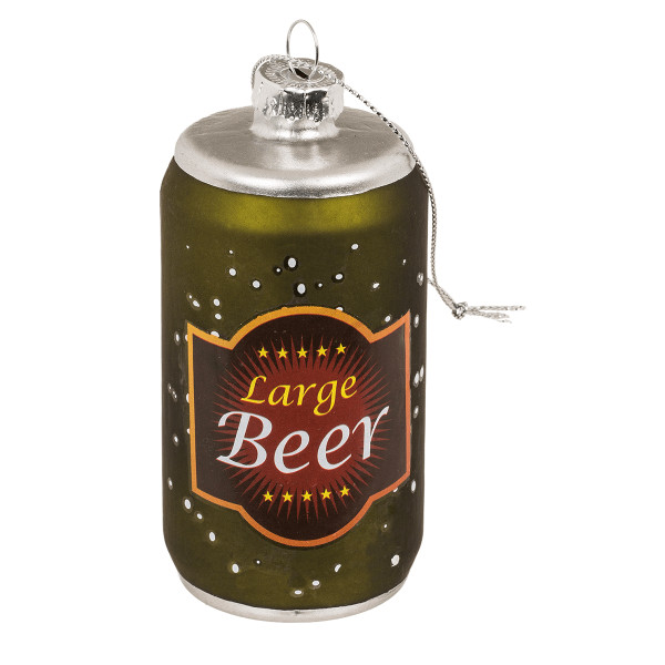 Ornament de Crăciun din sticlă „BEER” Ornament de Crăciun din sticlă „BEER”