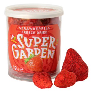 Căpșuni liofilizate SUPER GARDEN, 19g