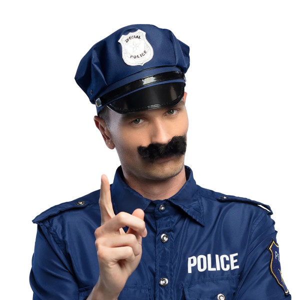 Mustață de polițist autoadezivă Mustață de polițist autoadezivă