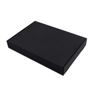Cutie cadou pentru tricouri, negru 328x240x47mm