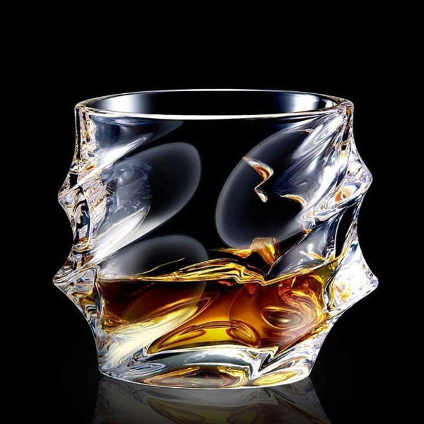 Carafă de cristal și set de 6 pahare „OPULENT ELEGANCE”