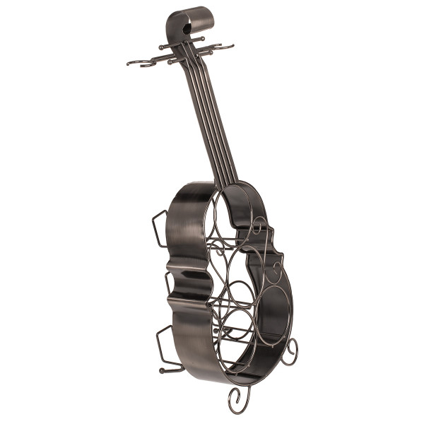 Suport metalic pentru sticle „Violoncel” Suport metalic pentru sticle „Violoncel”