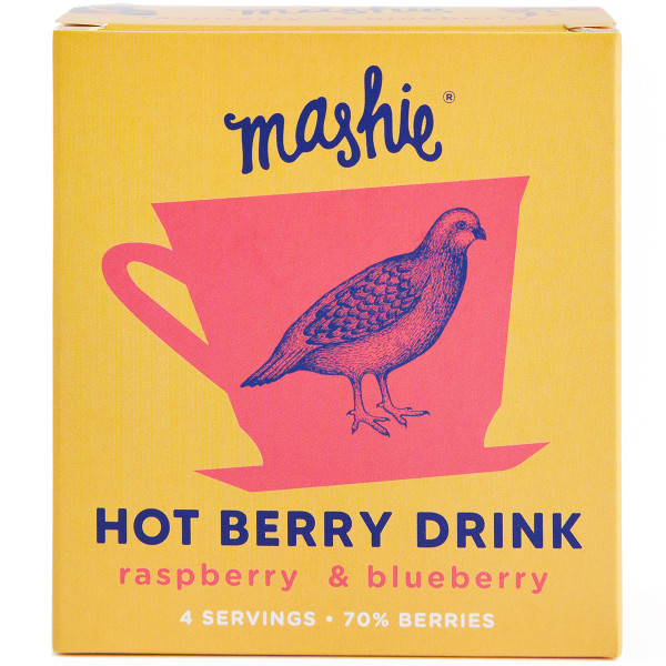 Ceai Berry Purée "MASHIE" cu zmeură și afine (4 buc x 40ml) Ceai Berry Purée "MASHIE" cu zmeură și afine (4 buc x 40ml)