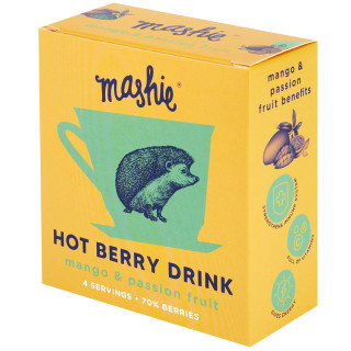 Ceai Berry Purée "MASHIE" cu Mango și Fructul pasiunii (4 buc x 40ml)