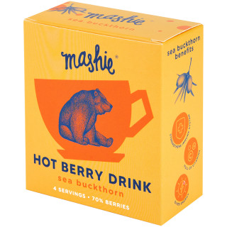 Ceai Berry Purée "MASHIE" cu fructe de pădure (4 buc x 40ml)