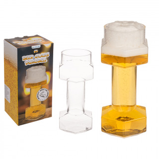 Halbă de bere „Dumbbell” (700ml)