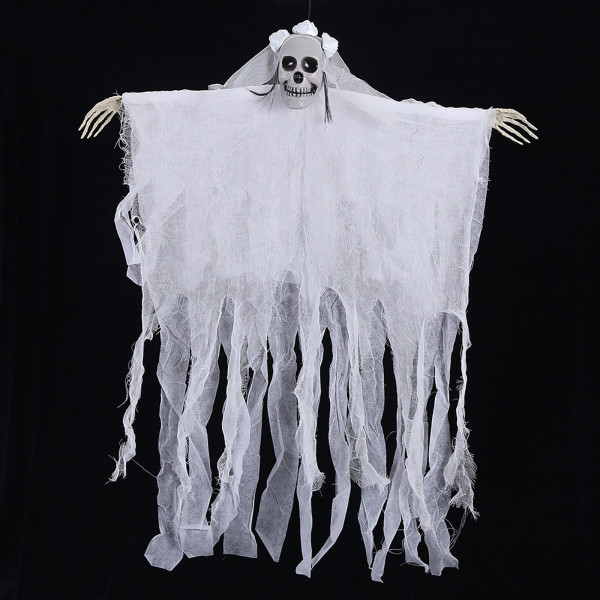 Decorațiune de Halloween suspendată „White Ghost” Decorațiune de Halloween suspendată „White Ghost”