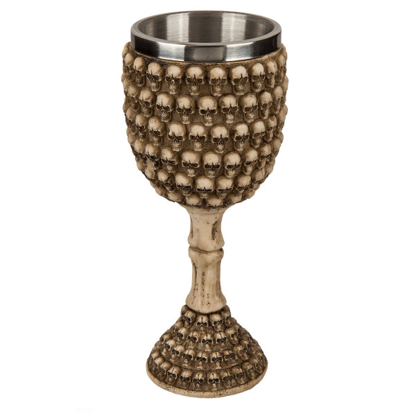 CUPĂ decorată cu cranii CUPĂ decorată cu cranii