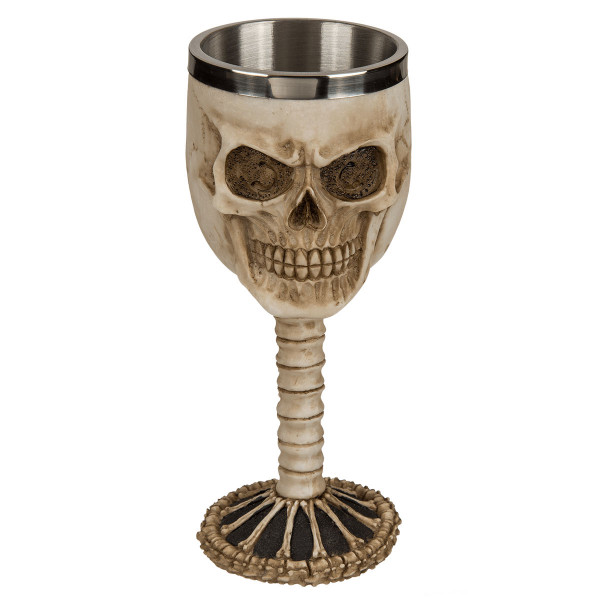 CUPĂ decorată cu cranii CUPĂ decorată cu cranii
