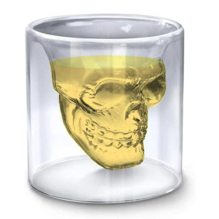 Pahar în formă de craniu „DOOMED”, 200ml