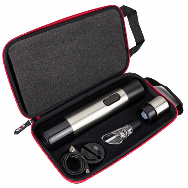 Deschizător electric premium de sticle de vin și bere „DuoTwister”
