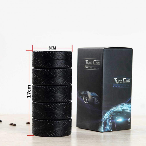 Cană termică pentru șofer „Tire” Cană termică pentru șofer „Tire”