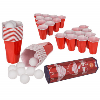 Joc de petrecere „Hexagonal Beer Pong”