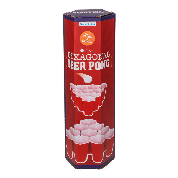 Joc de petrecere „Hexagonal Beer Pong”