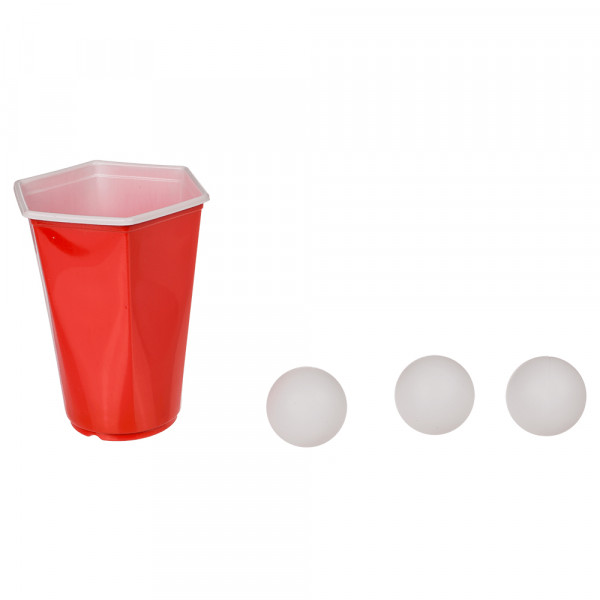 Joc de petrecere „Hexagonal Beer Pong”