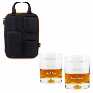 Set de pahare pentru whisky „Who Cares”