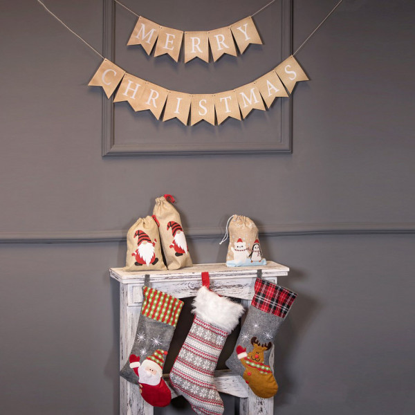 Ciorap de Crăciun „Santa Claus” (51cm)