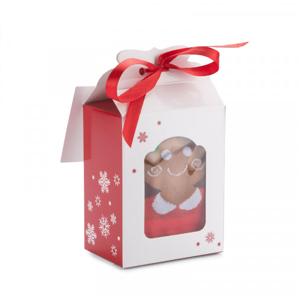 Șosete de Crăciun „COOKIE” în cutie festivă (2 perechi) Șosete de Crăciun „COOKIE” în cutie festivă (2 perechi)