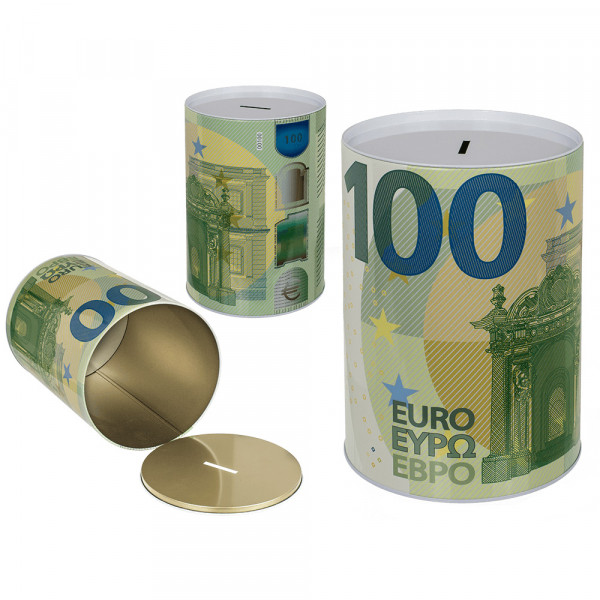 Pușculiță uriașă din metal "Euro" (21cm) Pușculiță uriașă din metal "Euro" (21cm)