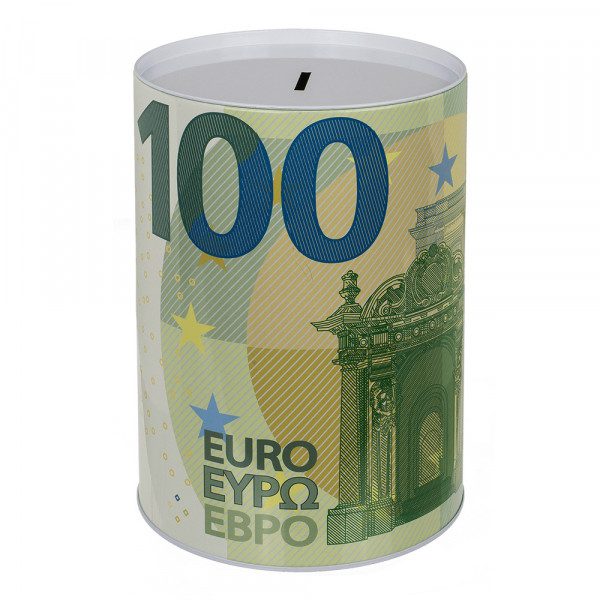 Pușculiță uriașă din metal "Euro" (21cm) Pușculiță uriașă din metal "Euro" (21cm)