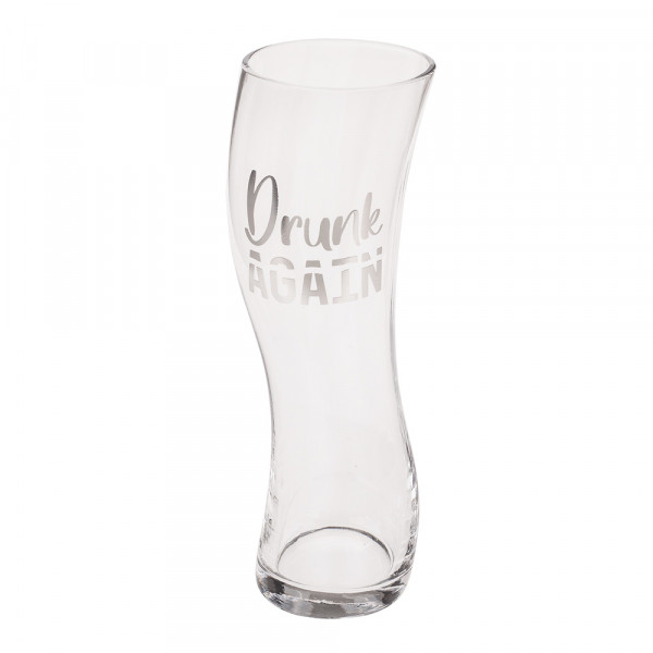 Halbă de bere mișcătoare "Drunk again" (569ml) Halbă de bere mișcătoare "Drunk again" (569ml)