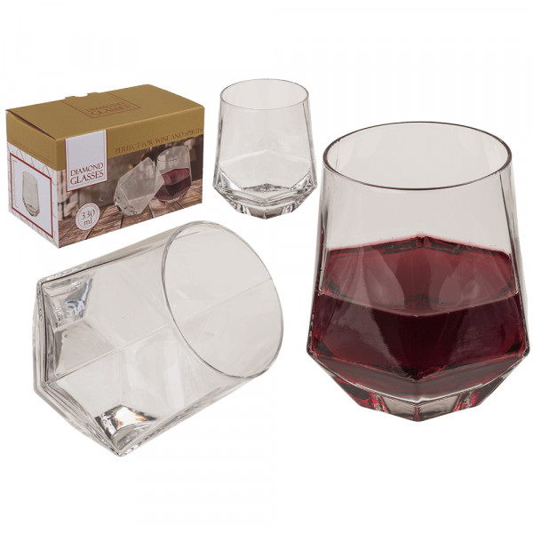Pahare de whisky „Diamonds” (2 buc.) Pahare de whisky „Diamonds” (2 buc.)