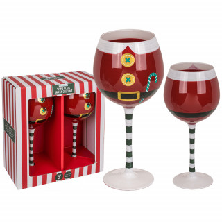 Set de pahare de vin "Christmas" (2 buc.)